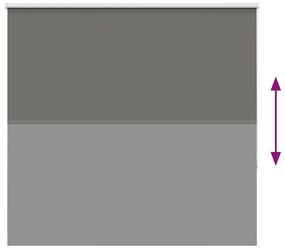 ROLLER BLIND BLACKOUT ΓΚΡΙ 150X175 CM ΠΛΑΤΟΣ ΥΦΑΣΜΑΤΟΣ 146,6CM 4011164