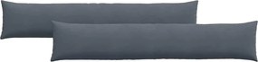 vidaXL Μαξιλάρι Καναπέ 2 pcs Σκούρο Γκρι 200 x 40 εκ.