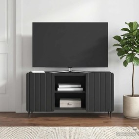 VidaXL Ντουλάπι TV 102 x 34,5 x 52 εκ Μαύρο Επεξεργασμένο Ξύλο