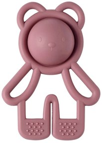 Κουδουνίστρα-Μασητικό 'Pop-It' N875240 8,3x2x11,7cm Pink Nattou Σιλικόνη
