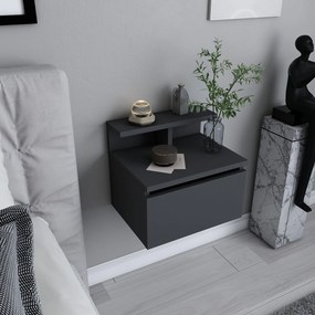Κομοδίνο Ανθρακί MASARO 39,8x35x31,9