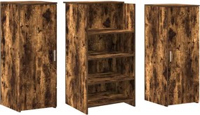 vidaXL Γραφείο υποδοχής 135x50x103,5 εκ. Επεξεργασμένο Ξύλο
