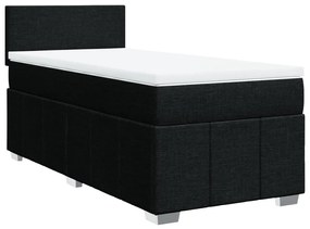 ΚΡΕΒΑΤΙ BOXSPRING ΜΕ ΣΤΡΩΜΑ ΜΑΥΡΟ 90X190 ΕΚ.ΥΦΑΣΜΑΤΙΝΟ 3286918