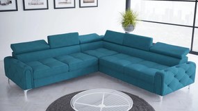 Γωνιακός καναπές Almeria I-Petrol-Αριστερή