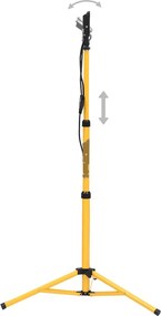 vidaXL Προβολέας LED με Τρίποδο Θερμό Λευκό 2 x 20 W