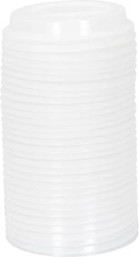 vidaXL Χάρτινα καπάκια καφέ Ø90 mm 12oz και 16oz 1000 τεμάχια