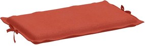 vidaXL Μαξιλάρι Ξαπλώστρας Κόκκινο 186x58x4 εκ. Ύφασμα