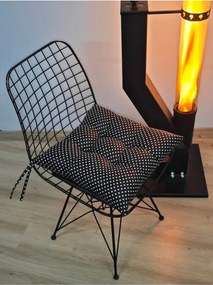 Stewehome Μαξιλάρι καρέκλας αφρώδες με πουαντιέ 40x40 cm