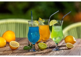 Ποτήρι Κολωνάτο Χυμού/Cocktail FIESTA 390cc - LAV - 6 ΤΜΧ