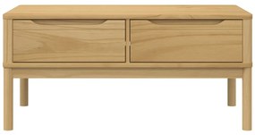 vidaXL Τραπεζάκι Σαλονιού FLORO Καφέ Κεριού 99x55,5x45 εκ. Μασίφ Πεύκο