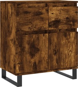 vidaXL Ντουλάπι Καπνιστή Δρυς 60x35x70 εκ. από Επεξεργασμένο Ξύλο