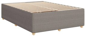 ΚΡΕΒΑΤΙ BOXSPRING ΜΕ ΣΤΡΩΜΑ TAUPE 160X200 ΕΚ. ΥΦΑΣΜΑΤΙΝΟ 3287525