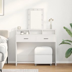 tabla επιπλοσιοποίησης vidaXL Λευκό MDF 100 x 41 x 140 εκ.