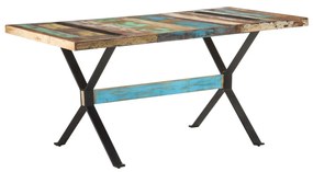 Τραπεζαρία 160 x 80 x 76 εκ. από Μασίφ Ανακυκλωμένο Ξύλο