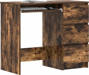 vidaXL Γραφείο Καπνιστή Δρυς 90x45x76 εκ. από Επεξεργασμένο Ξύλο