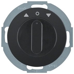 Διακόπτης Ρολών περιστροφικός μαύρος R.Classic Berker-38112145-Μαύρο 38112145