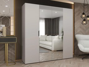 Ντουλάπα Malaga plus τετράφυλλη-Cashmere