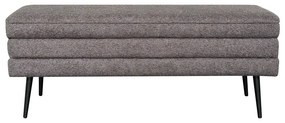 Σκαμπό Slices 16-0803 Με Αποθηκευτικό Χώρο 110x40x44 Grey