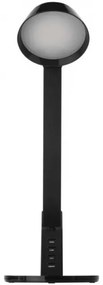 Επιτραπέζιο Φωτιστικό Γραφείου LED 8W Μαύρο 3CCT Dimmable Θύρα USB Simon Z7613 Emos-Z7613-Μαύρο Z7613