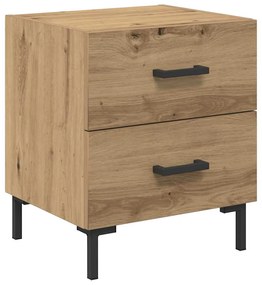 vidaXL Κομοδίνο 2 pcs Artisan Oak 40 x 35 x 47,5 εκ Επεξεργασμένο ξύλο
