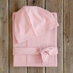 Μπουρνούζι Microfiber Nima Comfort Dusty Pink Ροζ LARGE