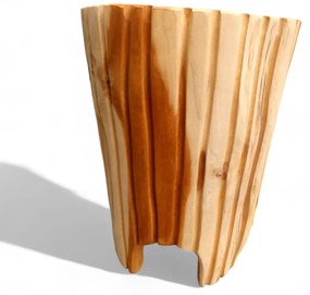 Σκαμπό Teak Carved 29x27x45cm