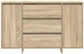 vidaXL Πλαϊνό γραφείο Δρύς Sonoma 120 x 41 x 75 εκ. Επεξεργασμένο ξύλο