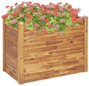 Ζαρντινιέρα Υπερυψωμένη 110 x 60 x 84 εκ. Μασίφ Ξύλο Ακακίας