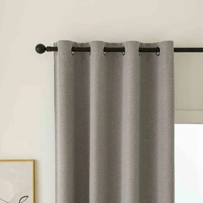 Beauty Home Ύφασμα κουρτίνας με το μέτρο Full Blackout σκίασης Total Art 8446 Φ280 Μπεζ