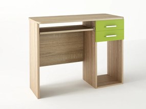 Intrahome Παιδικό γραφείο σε χρώμα δρυς-λαχανί 100x55x80 Intrahomesa-00652637