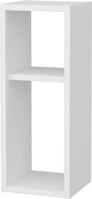 Κομοδίνο επιτοίχιο Sault Megapap χρώμα λευκό 23,2x22x59,6εκ.