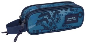 Κασετίνα Safta New edition Ναυτικό Μπλε 21 x 8 x 6 cm