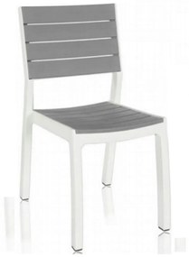 METAX-24 Καρέκλα Harmony Λευκό-Γκρι*  61. x 45. x 85. metax-01-00-1397