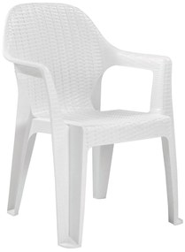 Καρέκλα Κήπου ArteLibre ORG Λευκό Πλαστικό 60x50x80xcm-14720038