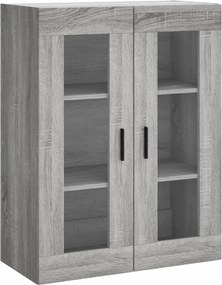 vidaXL Ντουλάπι Τοίχου Γκρι Sonoma 69,5 x 34 x 90 εκ.