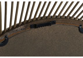 Τοίχο καθρέφτη Home ESPRIT Φυσικό Τροπικό 110 x 2,5 x 110 cm