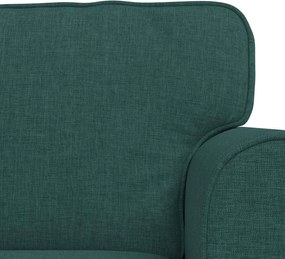 vidaXL Καναπές 2 pcs Σκούρο Πράσινο