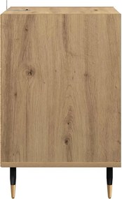 vidaXL Ντουλάπι TV 100 x 35 x 55 εκ Artisan Oak Επεξεργασμένο ξύλο