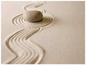 Φωτοταπετσαρία - Zen sand garden 400x309