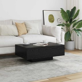 vidaXL Τραπεζάκι σαλονιού Μαύρη Οξυά 85 x 55 x 31 cm