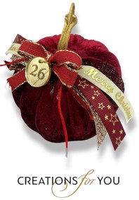 Κολοκύθα Μπορντό βελούδινη μεσαία - Χρυσό