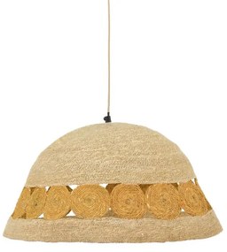 Ceiling lamp Gervi Inart E27 natural D50x110cm 48x48x29 εκ.