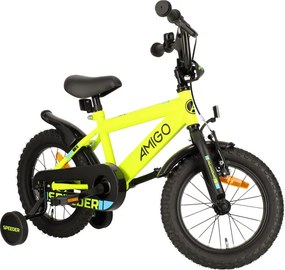 Speeder 14 Inch 24 cm Boys Coaster Brake Yellow/Black