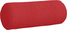 vidaXL Μαξιλάρια Στήριγμα 2 pcs Κόκκινο Ø 15 x 40 εκ ύφασμα