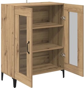 vidaXL Πλαϊνό γραφείο Artisan Oak 69,5 x 34 x 90 εκ.