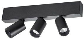 Σποτ Μαγνητικής Ράγας Kopi VK/04208TR/W/SP/3/B Led 24V 24W 3000K 2016lm 24° IP20 Black VKLed