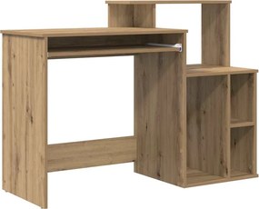 vidaXL Γραφείο Artisan Oak 120,5 x 44 x 88,5 cm Επεξεργασμένο Ξύλο