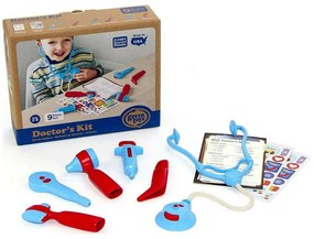 Παιδικό Ιατρικό Σετ 9Τμχ. Doctors Kit DKIT-1314 Multi Green Toys