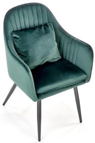 K464 chair dark green DIOMMI V-CH-K/464-KR-C.ZIELONY