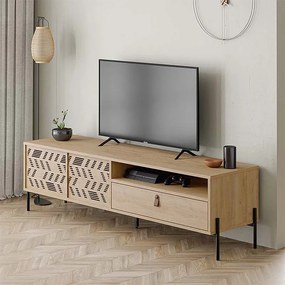 ΕΠΙΠΛΟ ΤΗΛΕΟΡΑΣΗΣ DIONYSOS MEGAPAP ΧΡΩΜΑ ΦΥΣΙΚΟ ΟΞΙΑΣ 170X45X48,6ΕΚ.